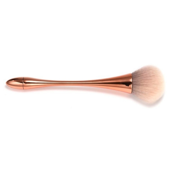 1 Pcs Rose Gold Powder Blush Brush - Picture 2 of 7